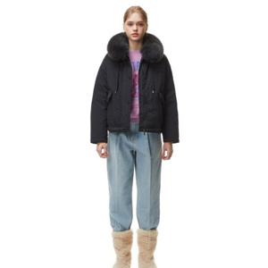 [플라스틱아일랜드]야상형 퍼카라 구스다운점퍼 PP4NZ162_DG