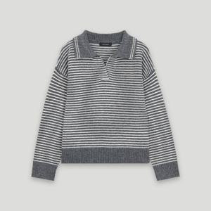 [코데즈컴바인]잔단가라 카라넥 니트 CKD-PU384WB