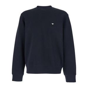 엠포리오아르마니 로고 자수 크루넥 맨투맨 EM004533 AF10013UB