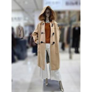 제시뉴욕 세이브존04 클래식 울 더플 후드 코트 MEBHW098SHW