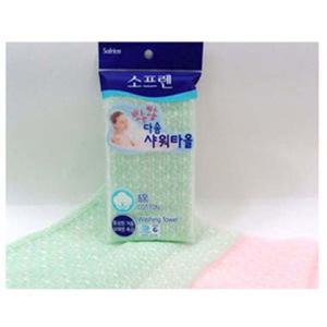 샤워타올 다솜 1P 색상랜덤 긴샤워타월 목욕타올