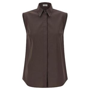 BRUNELLO CUCINELLI Sleeveless shirt M0091MA616C8589