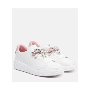 지미추 Diamond Light Maxi 레더 스니커즈 P01125561