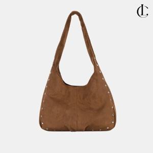 엘케이트 여자 가을 숄더백 캐주얼 스웨이드 핸드백 LAIN038