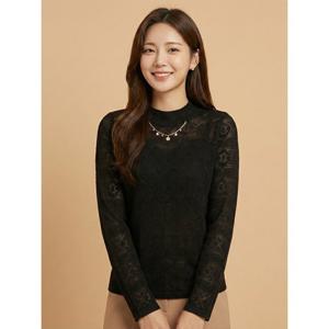 [꼼빠니아][꼼빠니아]시스루 비즈 포인트 니트-CW23TS9002051C