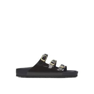 25FW BIRKENSTOCK Florida DBuckle Exquisite shine 블랙 1029385SHINE