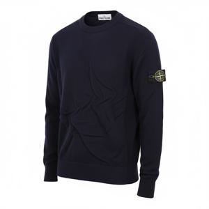 스톤아일랜드 와펜 패치 울 니트  8115526A1 V0020