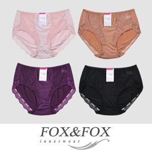 (폭스)시스루 스판 레이스라인 여성 삼각팬티