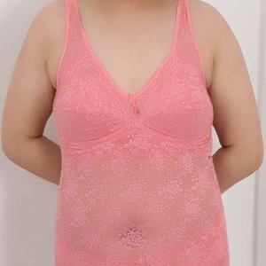 빅사이즈 레이스망사 몰드 브라런닝b컵 기능성 사계절