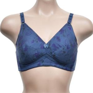 플라워 나염 노몰드 부직포 노와이어 브라 가성비좋은