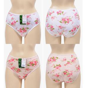 (챠밍)인견 플라워패턴 복부 맥시 삼각팬티