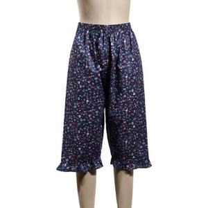 편안한 여성 면 60수 아사 꽃나염 8부 파자마