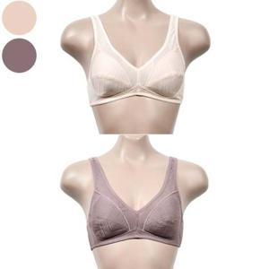 인견 소재 감각적인 풀컵 노와이어 부직포 후크 브라