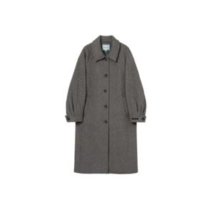 올리브데올리브 캐시혼방 싱글 롱코트 OE5WHB060