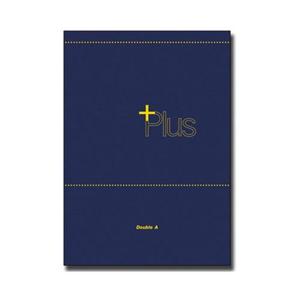 사무용품 더블에이 플러스 절취 노트패드 A5 네이비