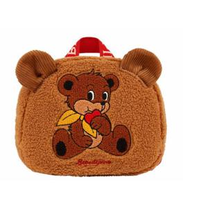 [베베드피노]하트 베어 베이비 덤블 퍼 백-BP44AB171