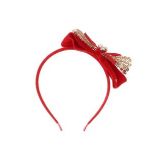 [프렌치캣(정상)]RED 스팽클 헤어밴드(Q56DG5071)