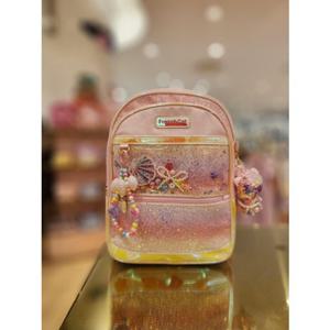 프렌치캣5 여아 핑크투명포켓책가방 (Q61DG2011)