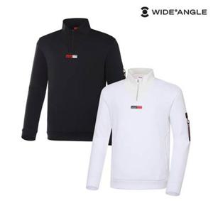 [와이드앵글]  WMU23202   PF 드라이빙레인지 반짚업 티셔츠 M