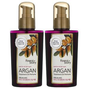 아르간 트리트먼트 오일 퍼퓸 헤어에센스 120ml 2개