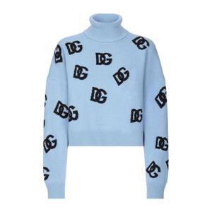 돌체앤가바나 DNA 로고 자수 스웨터 FXW04TJCVZL