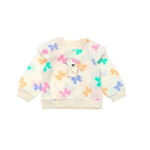 [프렌치캣(백)]IV 리본 후리스 TOP(Q46DKT180-NW)