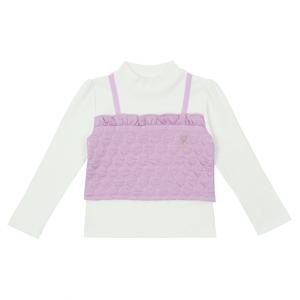 [프렌치캣(백)]연보라 퀼팅 뷔스티에 TS(Q46DKT210-NW)