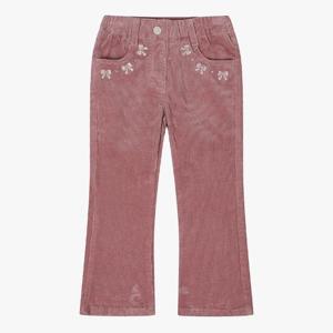 치크 HC04 코듀로이 리본자수 부츠컷 CKTC25T80