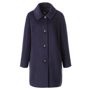 [마담포라]카라넥 싱글 버튼 알파카 혼용 코트MB4HC504A