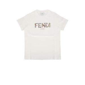 FENDI KIDS T SHIRT JERSEY TINTO JMI4877AJ F0TU9