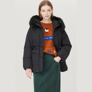 [베네통] 코튼 퀼팅 폭스퍼 구스 다운 BAPD62561