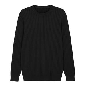 [파파브로] 맨즈 골지 비스코스 베이직 라운드넥 니트 IC-KN-W001