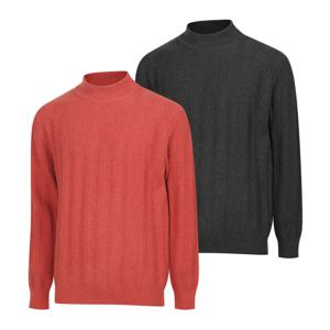 [파파브로] 맨즈 소프트 베이직 반폴라 니트 LM-KN-1188