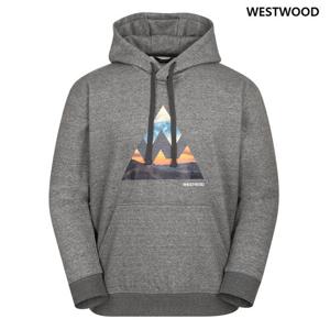 [웨스트우드] 남성 쭈리 후드 티셔츠 WM4MCTR425