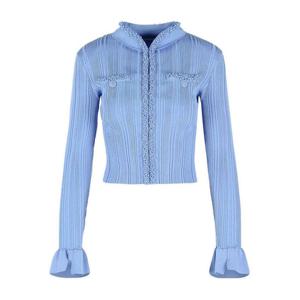 [SELF-PORTRAIT] 라프리마 여성 가디건 펄 인 라이트 Blue 비스코스 블렌드 RS26555CBLUE /8