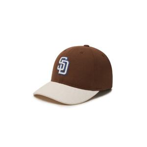 M MLB모자 GQC 7ACP8814N-13BRS 바시티 배색 볼캡 샌디에이고 파드리스