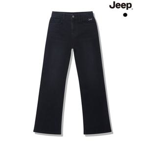 [지프]여성용 부츠컷 블랙 데님팬츠 (JP1DPF201)