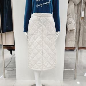 [꼼빠니아]누빔 H라인 패딩 스커트CAEW0-WQS100_CJ