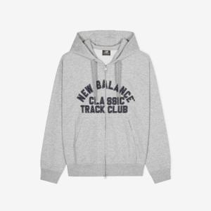 뉴발란스후드집업 DQJ NBMDF41843-AC UNI 트랙 클럽 후드집업 (SEMI OVER FIT)
