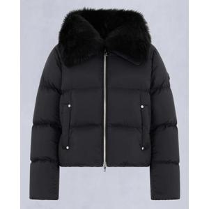 무스너클 숏패딩 M35LJ195S305 BLK W SH DOM