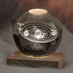 태양계 무드등 led스탠드 수정구 LED 수유등 조명 스 집들이선물 스탠드