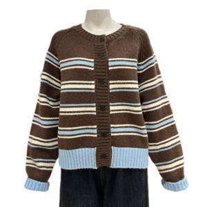 [나인스텝]도톰 단가라 가디건 N25NW5444