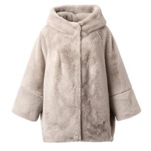 [모라도]페이크퍼후드재킷ROW0JK521