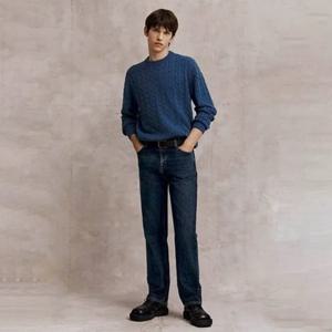 [지오다노]남성 스트레이트핏 기모 데님 팬츠 청바지 114947/01114947