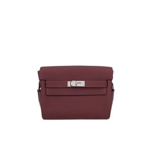 [엘러브] 에르메스 켈리 메신저백 PM 루즈아쉬 은장 K각인 5HB0643