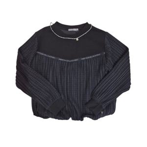 [르니앤맥코이(여성)]밑단셔링 반주름 블라우스(MN02BL600HJY)