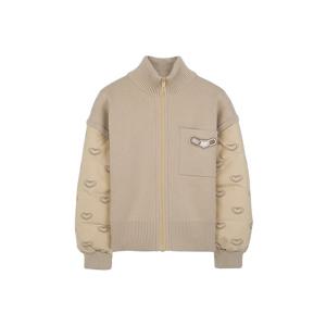 [엘러브] 새상품 에르메스 24FW 이페트 칼레이도스코프 푸퍼 자켓 36 베이지글레이즈 5HA1386