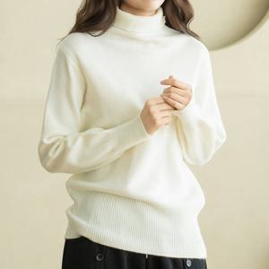 엄마옷 마담4060 내추럴포엠 베이직폴라니트 여성 데일리 -ZKN2512007-