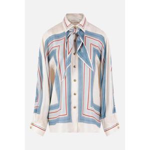 짐머만 셔츠 6357TC26RTIKSTR TICKING STRIPE