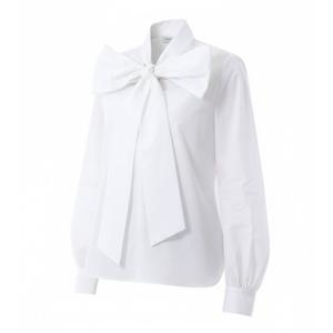 MAX MARA 25FW BOSFORO 보우 타이 셔츠 (21116111 00121116111600 001)